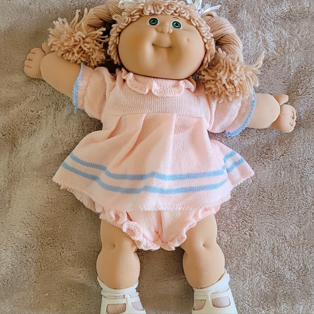 Rare Jesmar Champagne Cabbage Patch Kid Doll